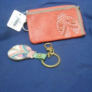 Fossil coin & key fob